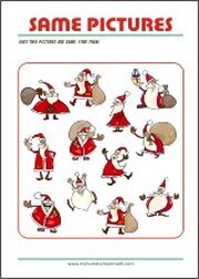 Free Worksheets - Find the same picture