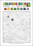 Add And Color - Math Worksheets 1st Grade