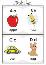 Vocabulary Printables - Flash Cards / Educational Posters ...