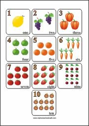 Learning Numbers Worksheets - MyHomeSchoolMath