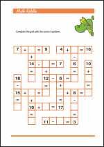 Math Riddle - Addition up to 20