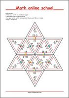 Math learning cards - Addition and Subtraction - Math Worksheets 1st Grade