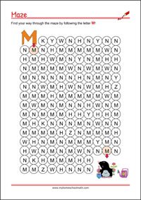 Maze - Focus and Attention Activitiy for Children